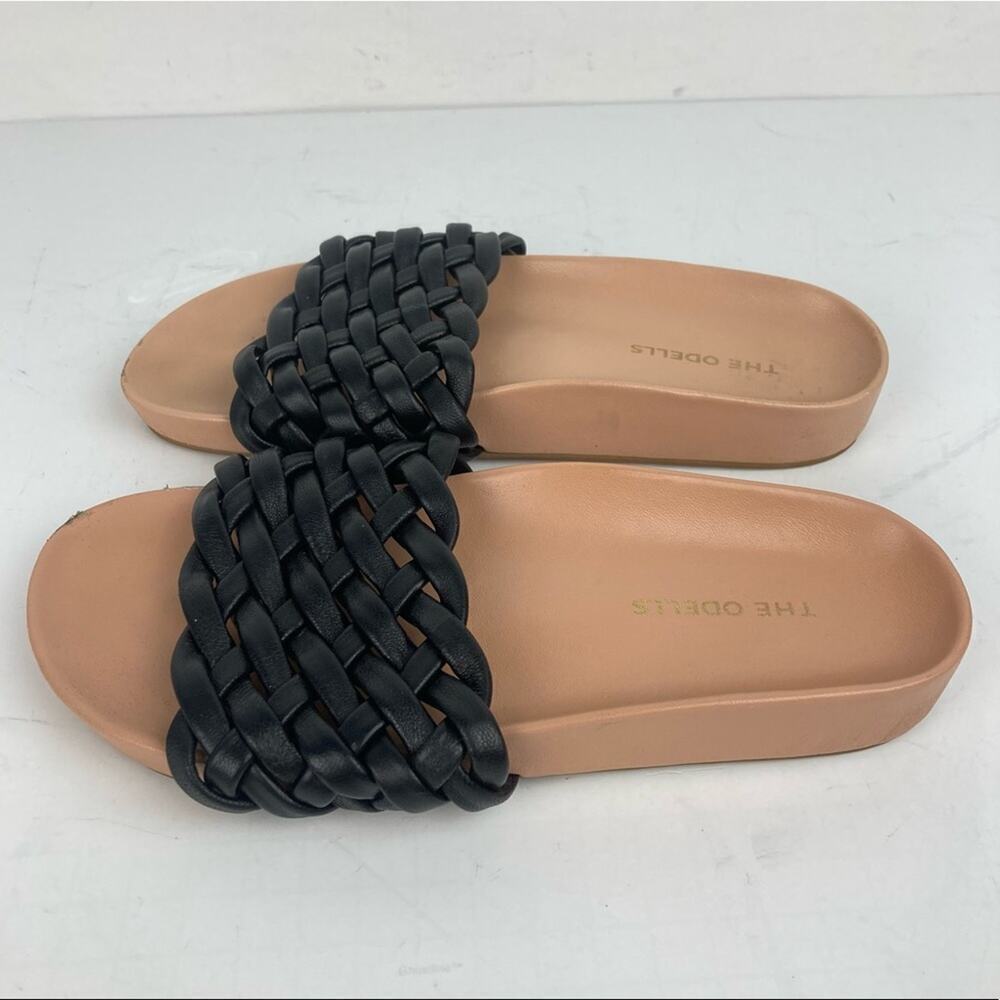 THE ODELLS Braided Slides - Noir - Picture 8 of 13
